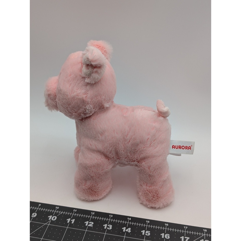Aurora Standing Pig Plush 9 Inch 2019 Stuffed Animal Toy - Picture 3 of 8